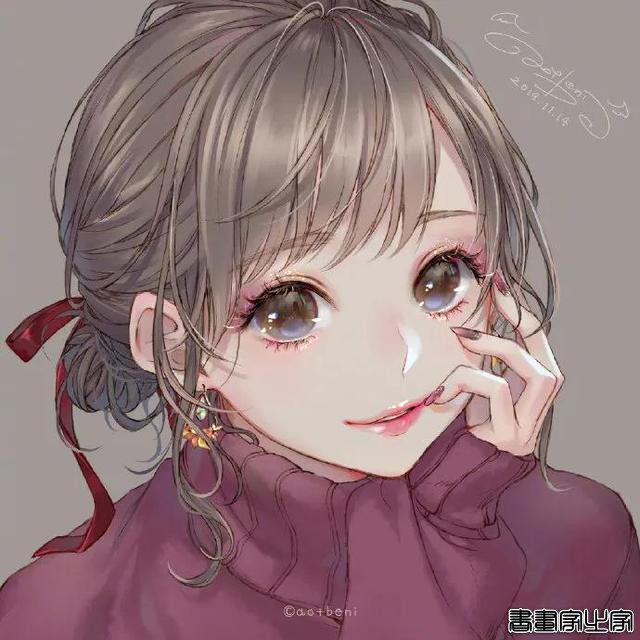 甜美系列的少女插画画师：by.ao_beni ? ??\作品-16.jpg