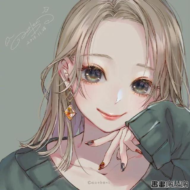 甜美系列的少女插画画师：by.ao_beni ? ??\作品-18.jpg