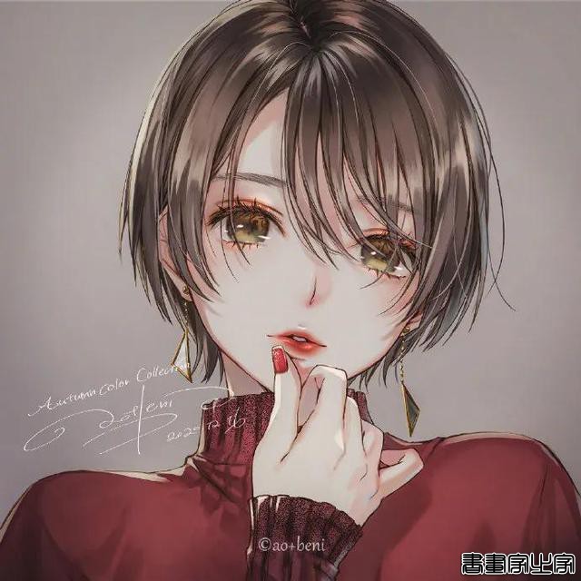 甜美系列的少女插画画师：by.ao_beni ? ??\作品-21.jpg