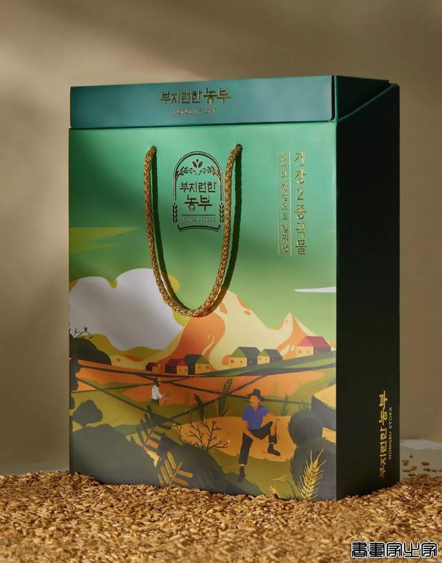 插画风的大米包装设计，怎样突出地方特色？-30.jpg