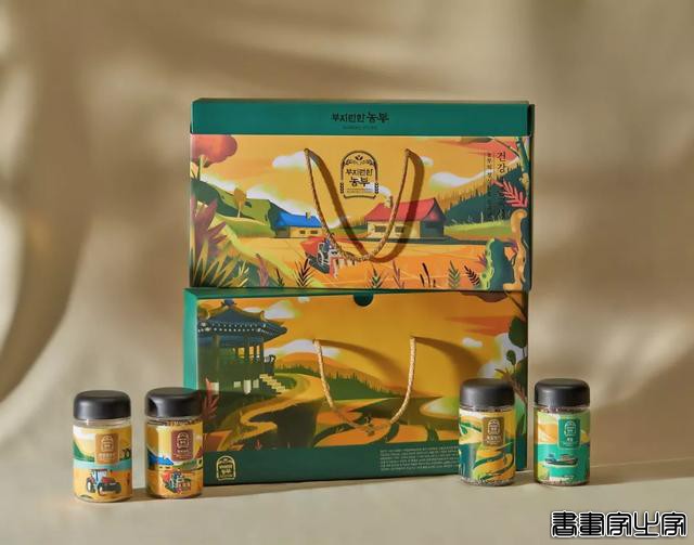 插画风的大米包装设计，怎样突出地方特色？-33.jpg