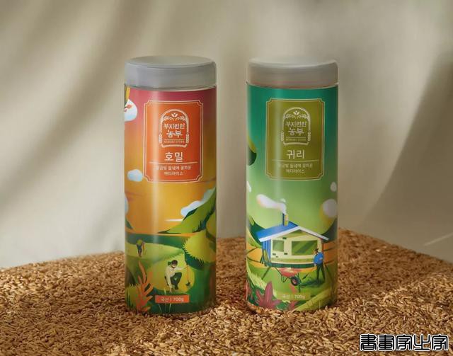 插画风的大米包装设计，怎样突出地方特色？-32.jpg