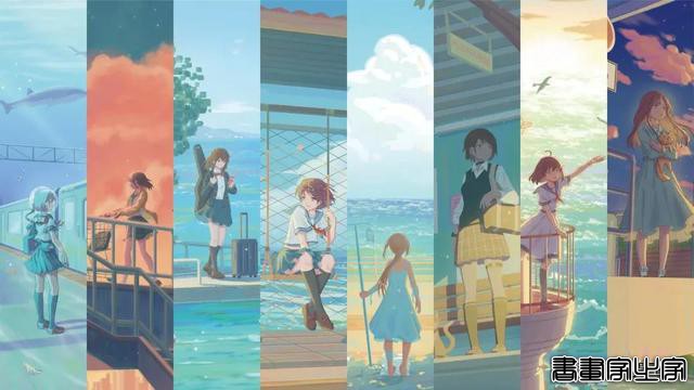 @唏嘘的星辰/温柔有想法，向阳朝海的少女插画｜王国作者推荐-5.jpg