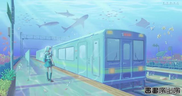 @唏嘘的星辰/温柔有想法，向阳朝海的少女插画｜王国作者推荐-6.jpg
