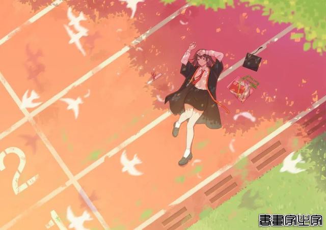 @唏嘘的星辰/温柔有想法，向阳朝海的少女插画｜王国作者推荐-14.jpg