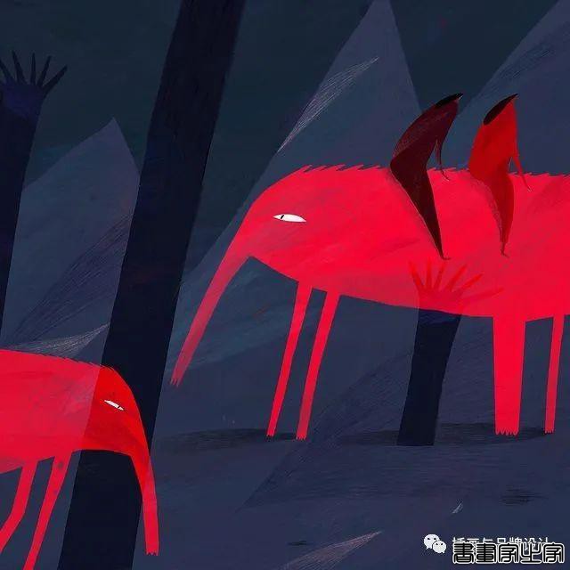插画丨超有趣的肌理插画，优美轻盈的线条干净又不失精彩-8.jpg