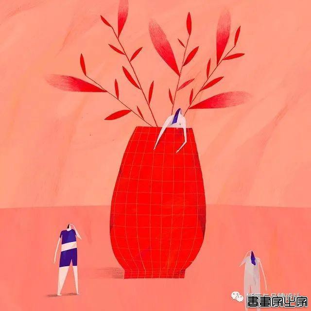 插画丨超有趣的肌理插画，优美轻盈的线条干净又不失精彩-11.jpg