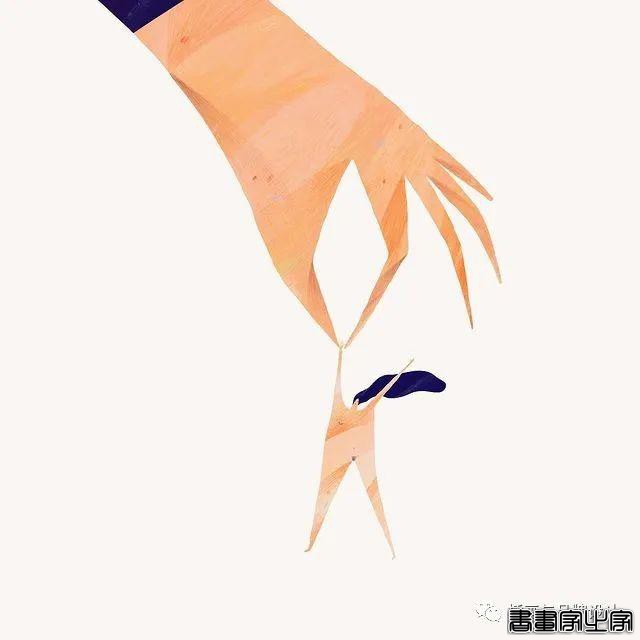 插画丨超有趣的肌理插画，优美轻盈的线条干净又不失精彩-12.jpg