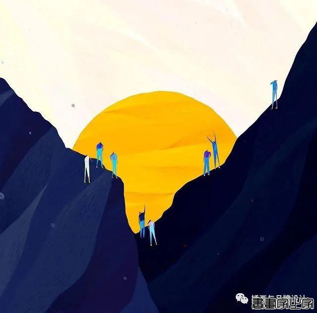 插画丨超有趣的肌理插画，优美轻盈的线条干净又不失精彩-24.jpg