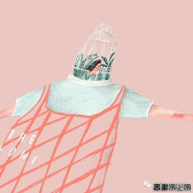 插画丨超有趣的肌理插画，优美轻盈的线条干净又不失精彩-31.jpg