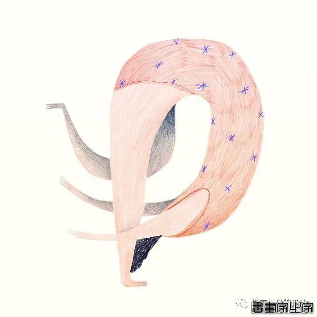 插画丨超有趣的肌理插画，优美轻盈的线条干净又不失精彩-37.jpg