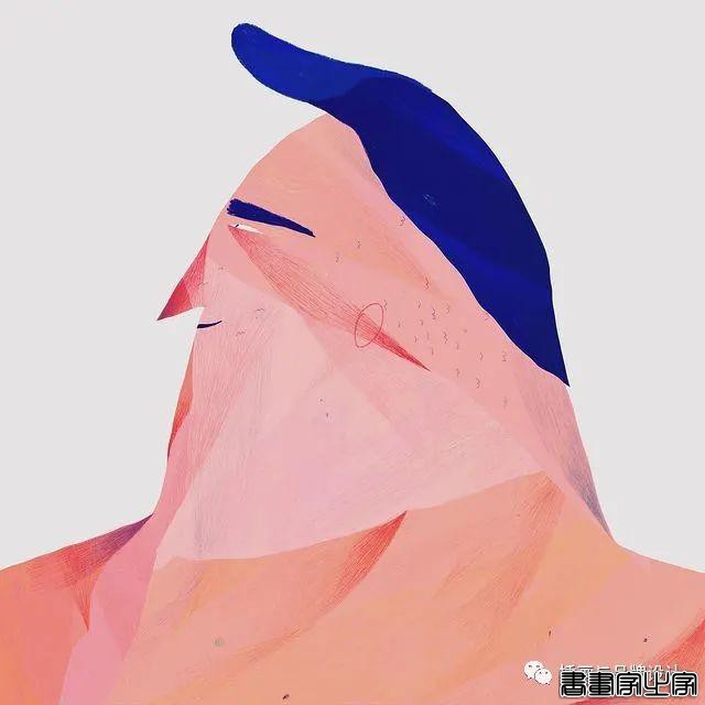 插画丨超有趣的肌理插画，优美轻盈的线条干净又不失精彩-46.jpg