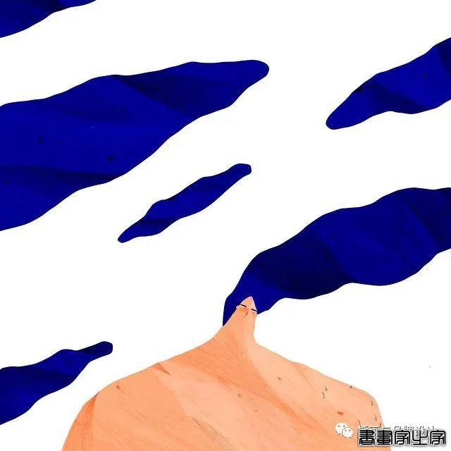插画丨超有趣的肌理插画，优美轻盈的线条干净又不失精彩-45.jpg