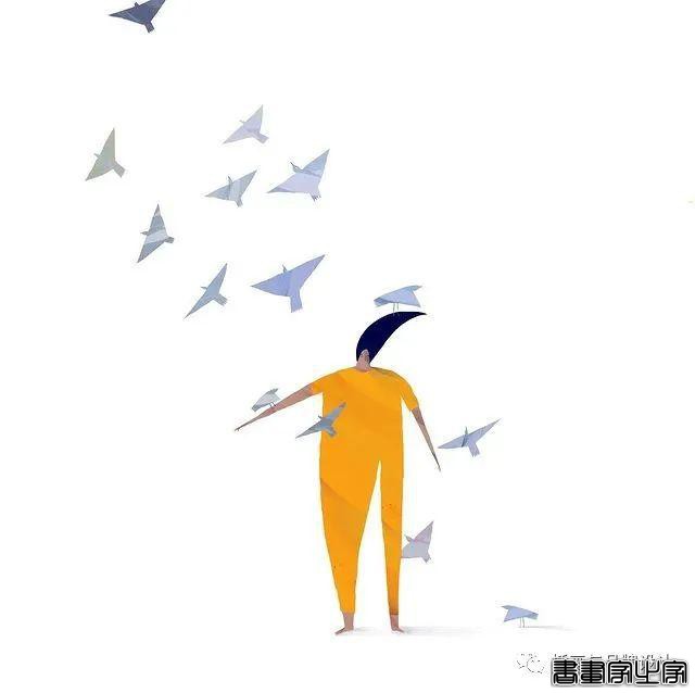 插画丨超有趣的肌理插画，优美轻盈的线条干净又不失精彩-51.jpg