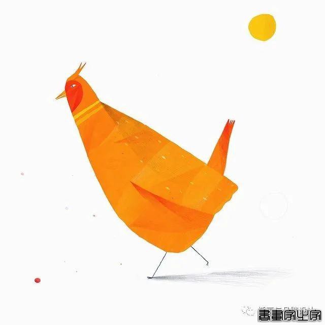 插画丨超有趣的肌理插画，优美轻盈的线条干净又不失精彩-55.jpg