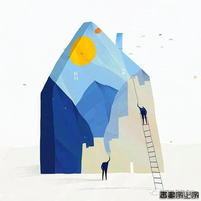 插画丨超有趣的肌理插画，优美轻盈的线条干净又不失精彩-57.jpg