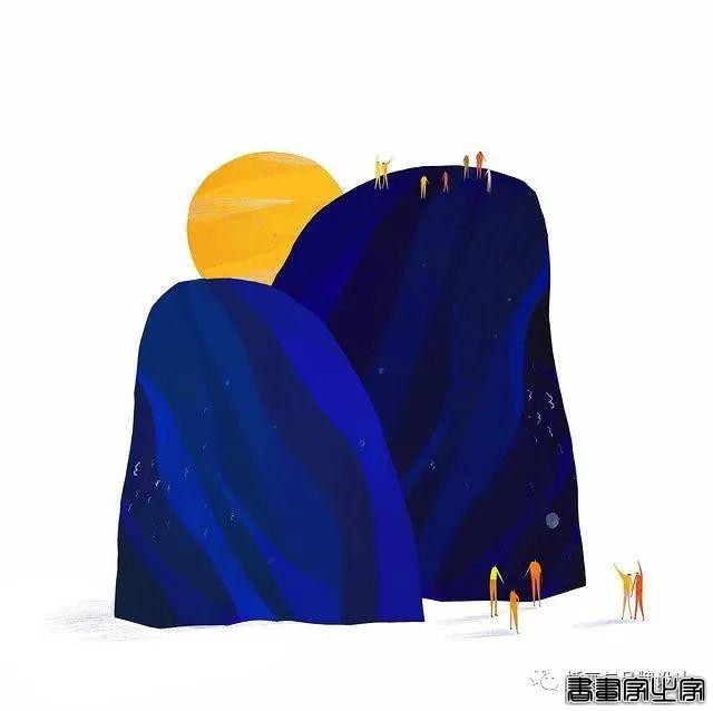 插画丨超有趣的肌理插画，优美轻盈的线条干净又不失精彩-56.jpg