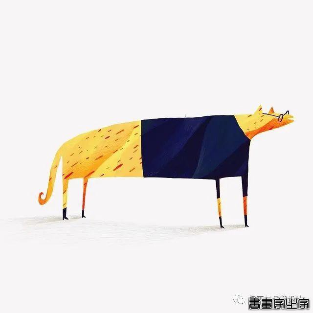 插画丨超有趣的肌理插画，优美轻盈的线条干净又不失精彩-58.jpg