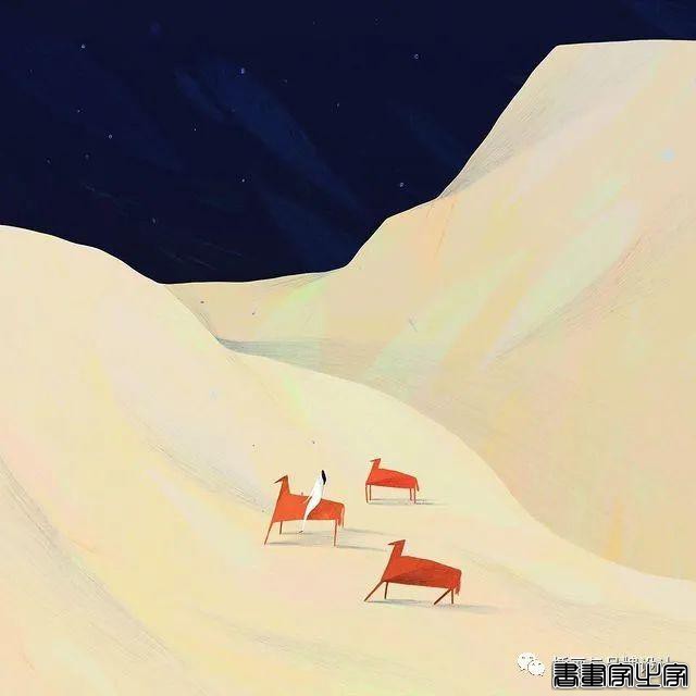 插画丨超有趣的肌理插画，优美轻盈的线条干净又不失精彩-64.jpg