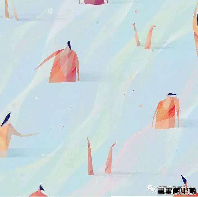插画丨超有趣的肌理插画，优美轻盈的线条干净又不失精彩-71.jpg