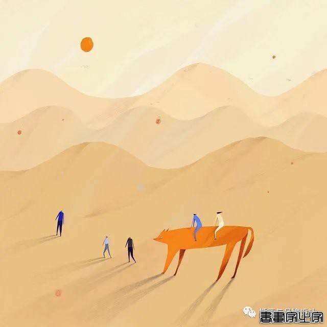 插画丨超有趣的肌理插画，优美轻盈的线条干净又不失精彩-76.jpg