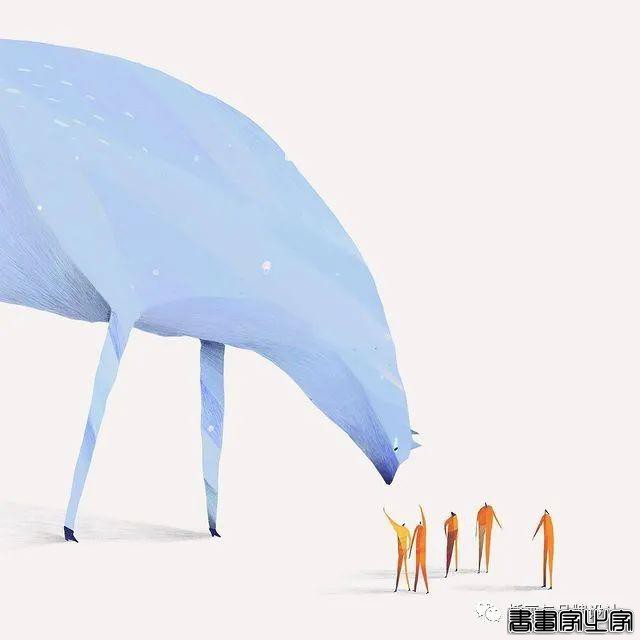 插画丨超有趣的肌理插画，优美轻盈的线条干净又不失精彩-74.jpg