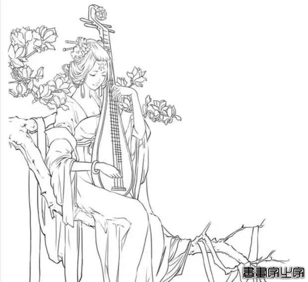 12000套各种人体动作姿势插画线稿，插画师常用人体设计模板-6.jpg