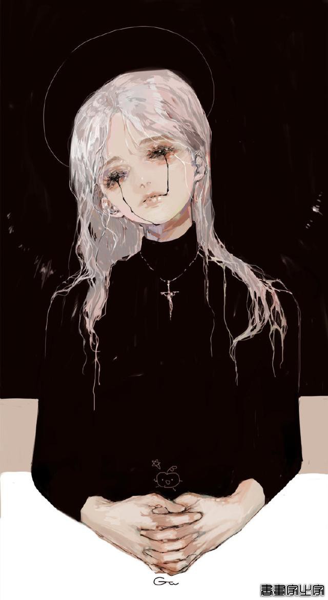 哥特暗黑的少女插画，syalgu ????作品-7.jpg