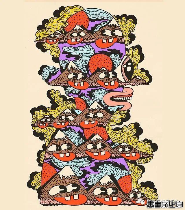 插画丨超带感的装饰插画，大胆夸张的想象，丰富多变的色彩，恍如进了异灵世界-8.jpg