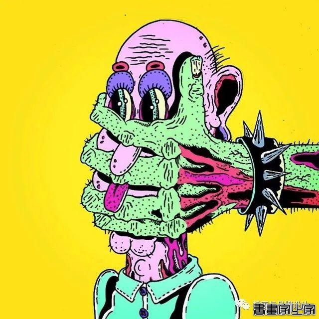 插画丨超带感的装饰插画，大胆夸张的想象，丰富多变的色彩，恍如进了异灵世界-6.jpg