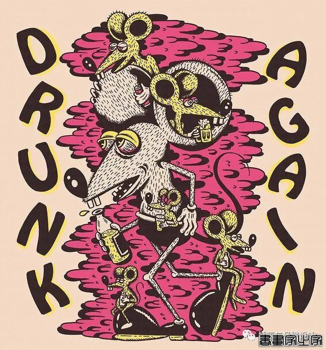 插画丨超带感的装饰插画，大胆夸张的想象，丰富多变的色彩，恍如进了异灵世界-14.jpg