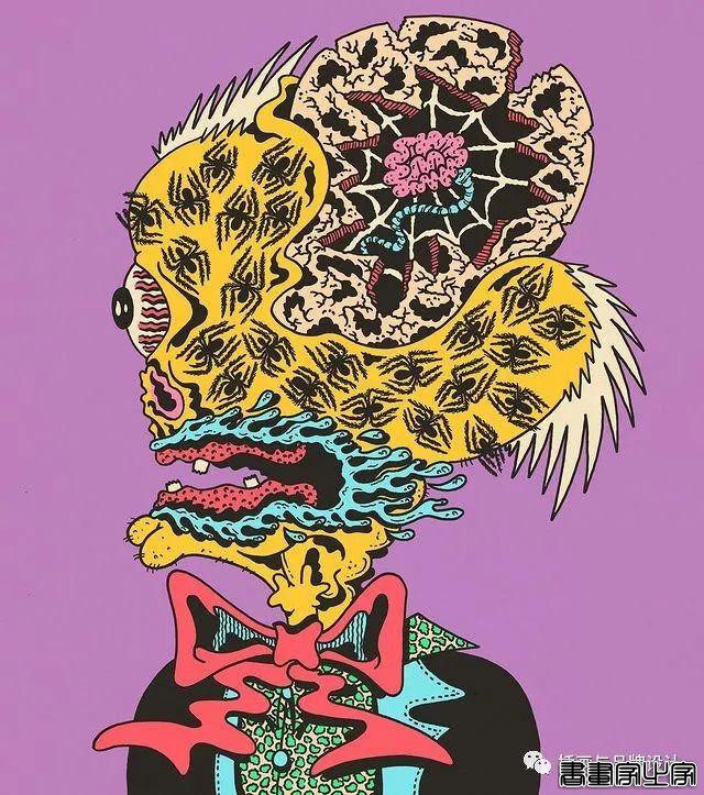 插画丨超带感的装饰插画，大胆夸张的想象，丰富多变的色彩，恍如进了异灵世界-20.jpg