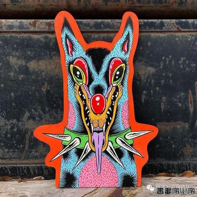 插画丨超带感的装饰插画，大胆夸张的想象，丰富多变的色彩，恍如进了异灵世界-73.jpg