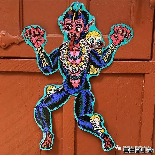 插画丨超带感的装饰插画，大胆夸张的想象，丰富多变的色彩，恍如进了异灵世界-75.jpg