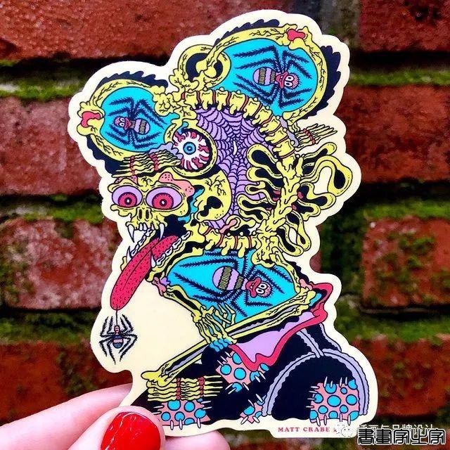 插画丨超带感的装饰插画，大胆夸张的想象，丰富多变的色彩，恍如进了异灵世界-76.jpg