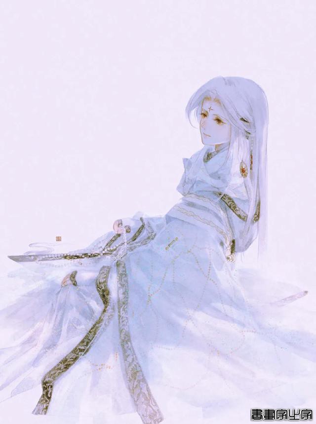 这种风格的古风插画系列，你喜欢吗？画师:–岁辞– ?\作品-4.jpg