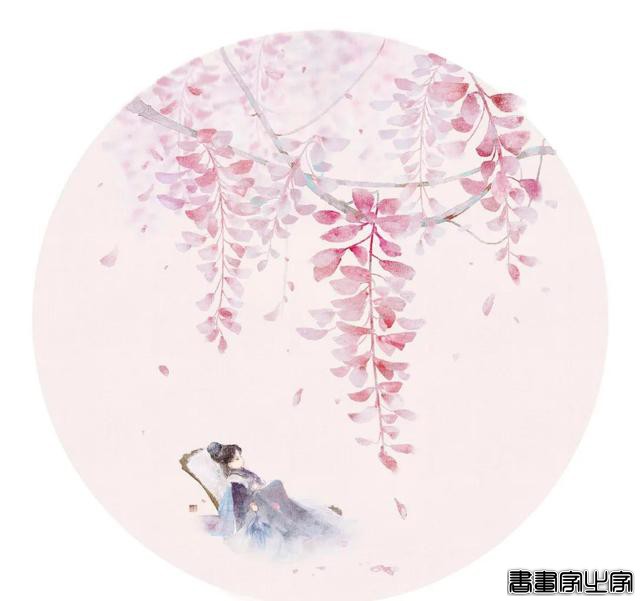 这种风格的古风插画系列，你喜欢吗？画师:–岁辞– ?\作品-12.jpg