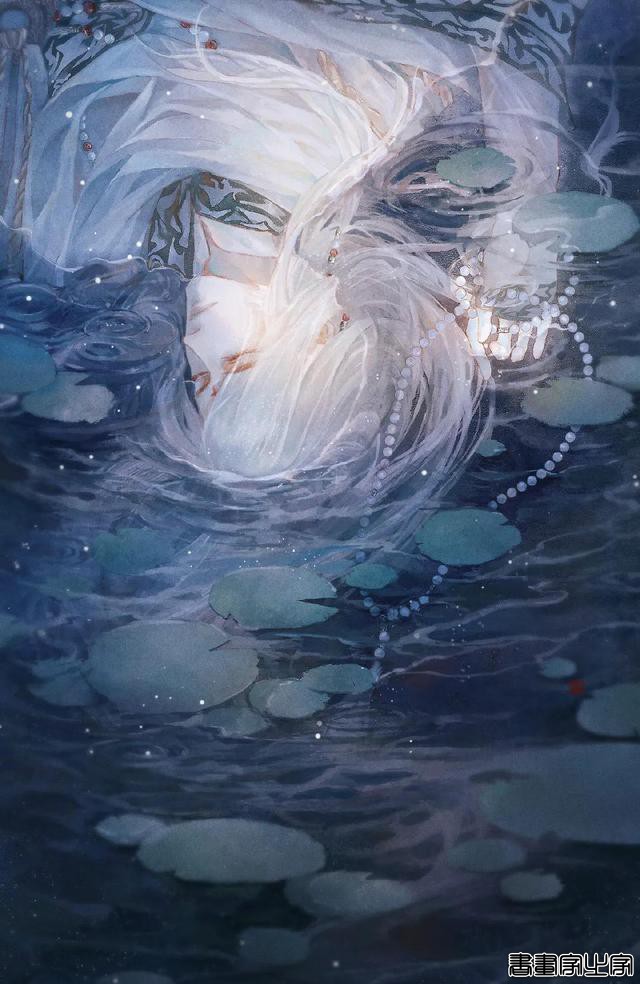这种风格的古风插画系列，你喜欢吗？画师:–岁辞– ?\作品-8.jpg