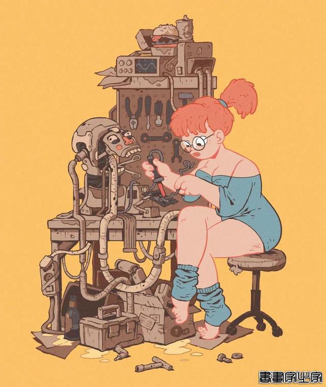Krzysztof Maziarz/可爱卡通系！|插画分享-17.jpg