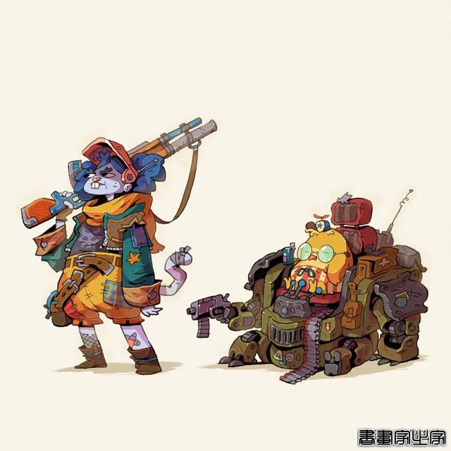 Krzysztof Maziarz/可爱卡通系！|插画分享-27.jpg