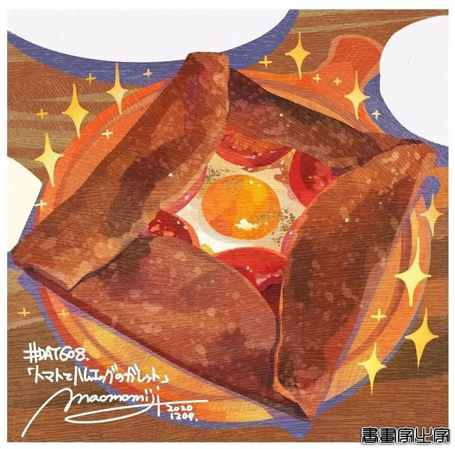 边吃边画出来的美食插画-4.jpg