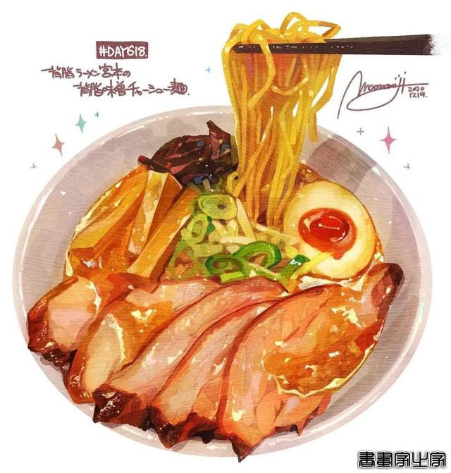 边吃边画出来的美食插画-6.jpg