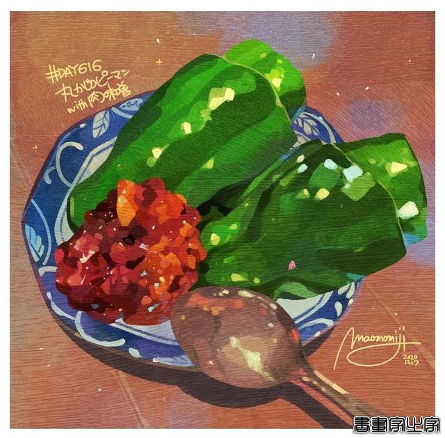 边吃边画出来的美食插画-12.jpg