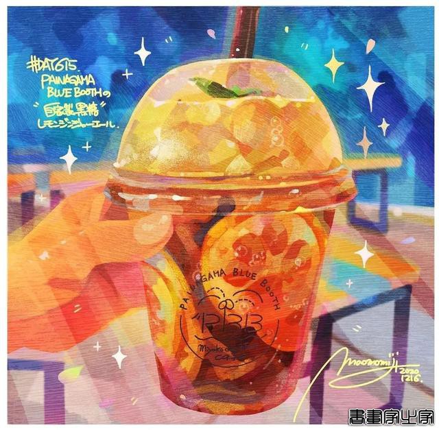 边吃边画出来的美食插画-9.jpg