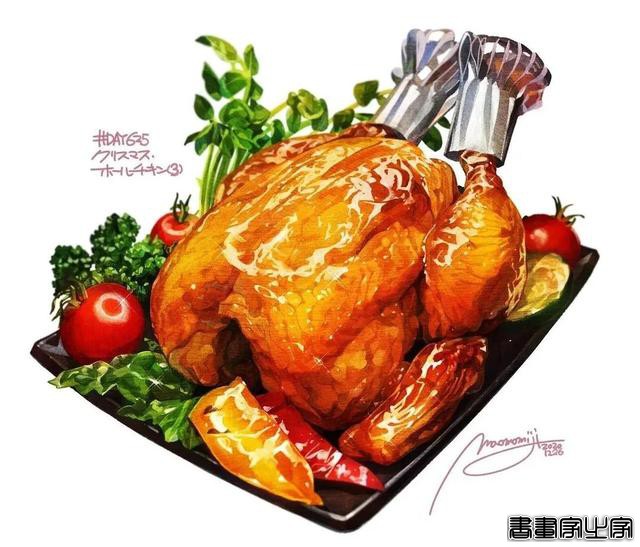 边吃边画出来的美食插画-16.jpg