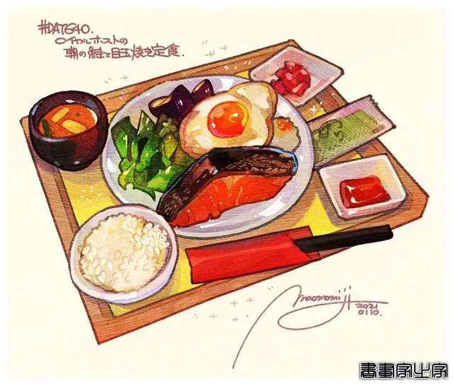 边吃边画出来的美食插画-22.jpg