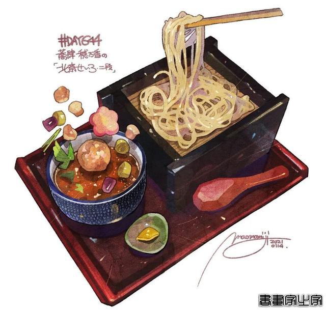 边吃边画出来的美食插画-26.jpg