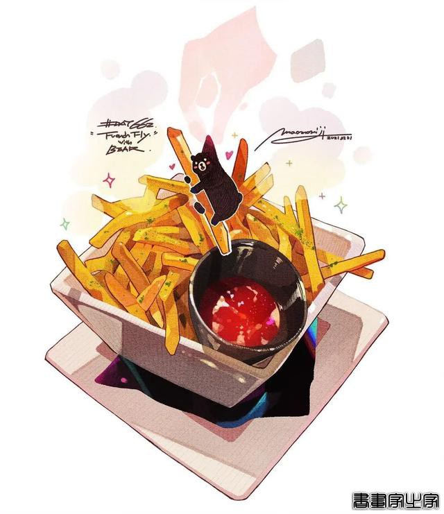 边吃边画出来的美食插画-29.jpg