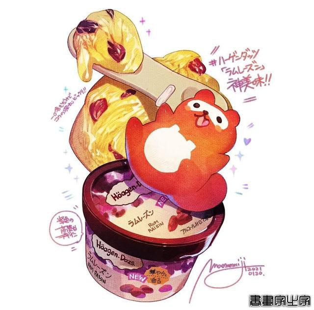 边吃边画出来的美食插画-30.jpg