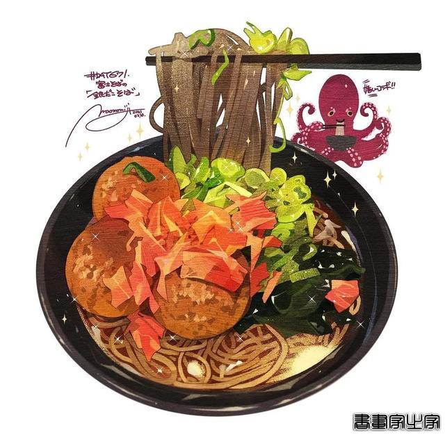 边吃边画出来的美食插画-34.jpg